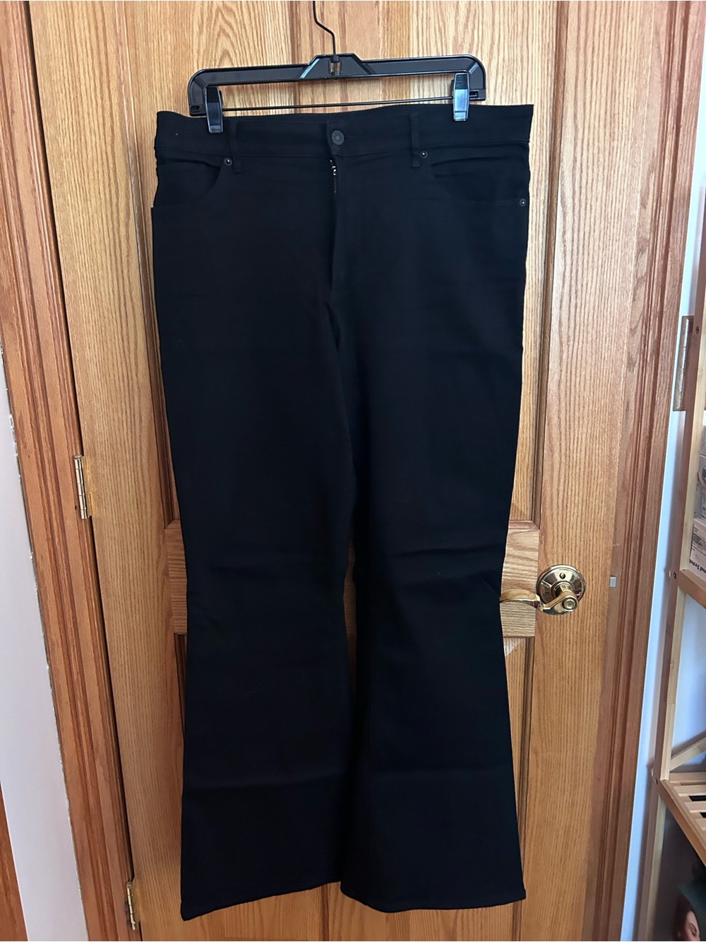 Express Women’s Black Flare Jeans